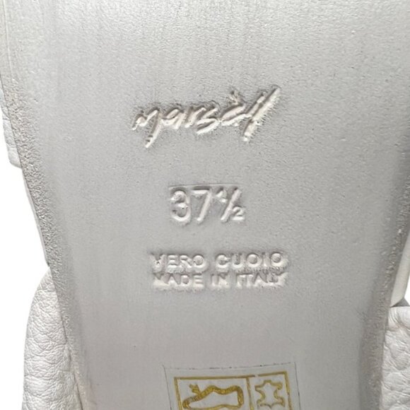 Marsèll Cubello Sandals White Size EU 37.5 / US 7.5 RARE - Picture 5 of 9